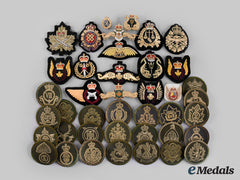 Canada, Commonwealth. A Lot Of Forty Assorted Badges