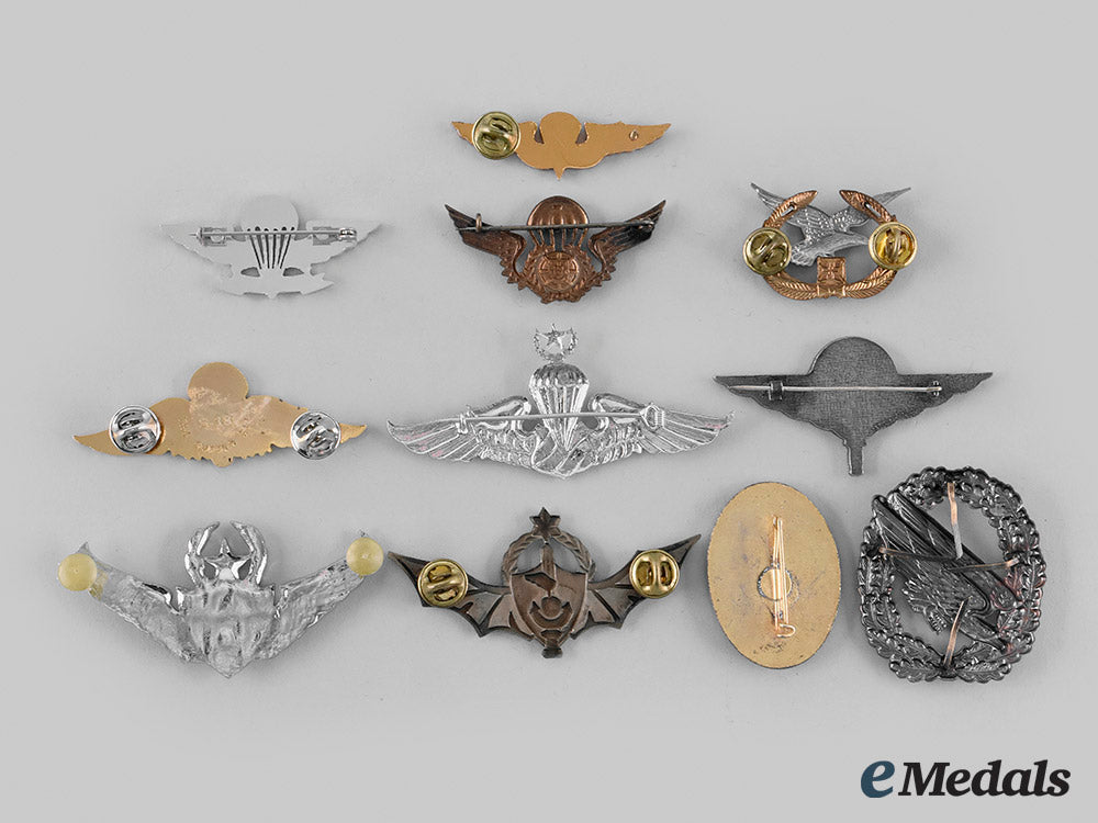 international._a_lot_of_eleven_parachutist_badges_m19_27766
