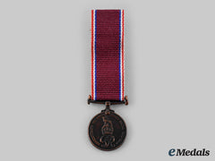 Newfoundland, Dominion. A Miniature Newfoundland Volunteer War Service Medal 1939-1945