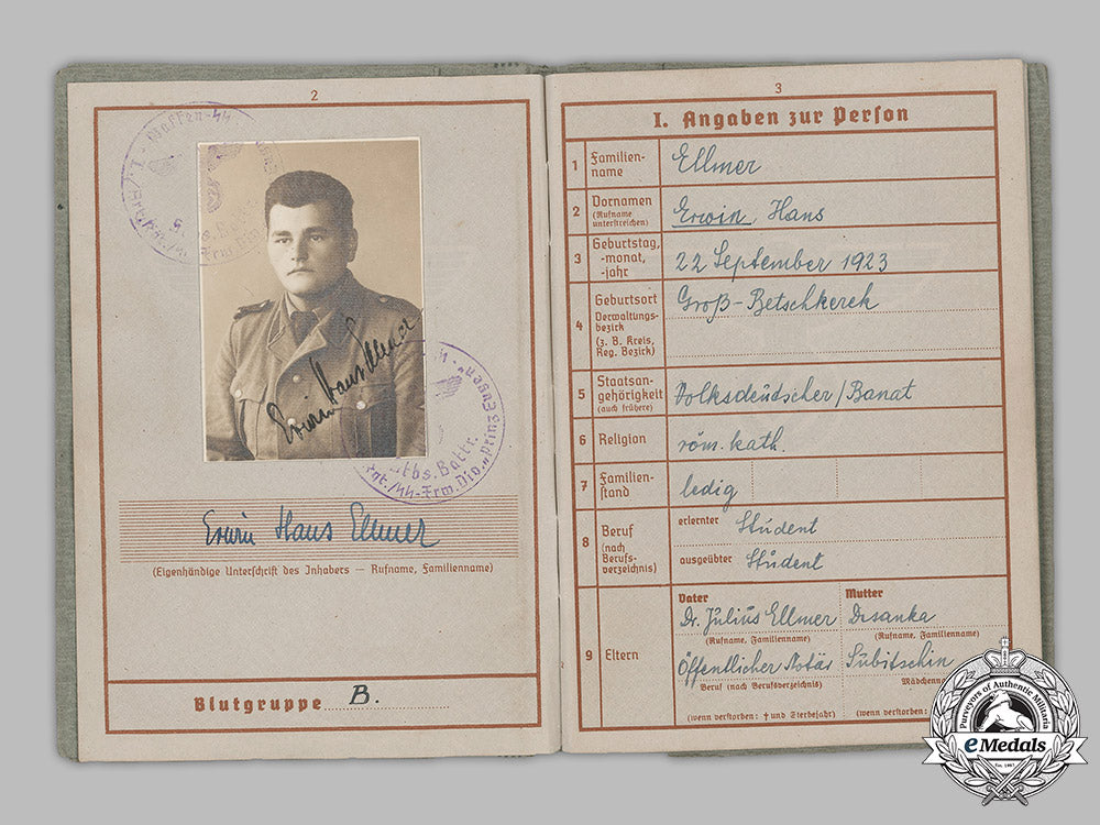 germany,_waffen-_ss._a_wehrpaß_to_ethnic_german_ss-_junker_erwin_ellmer(_ek2),_regiment“_prinz_eugen”_m19_2837