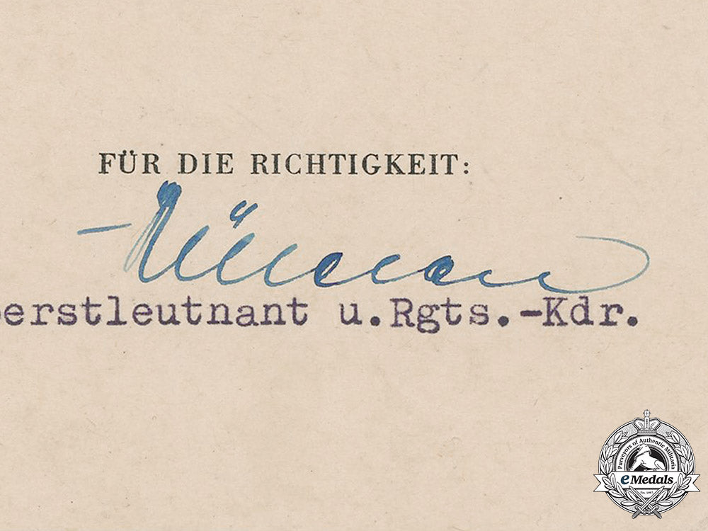 germany,_heer._a_lot_of_three_award_documents_to_artillery_stabsgefreiter_kurt_klotzsche_m19_3058