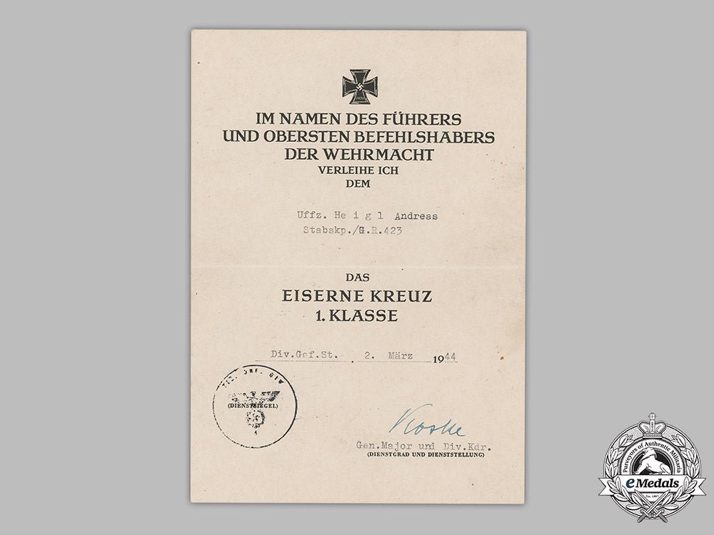 germany,_heer._wehrpaß&_award_documents,_grenadier_nco_andreas_heigl,_kia_july1944_m19_3063