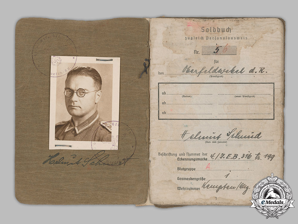 germany,_heer._the_soldbuch_of_oberfeldwebel_helmut_schmid(_ek1,_wound_badge_in_gold)_m19_3086