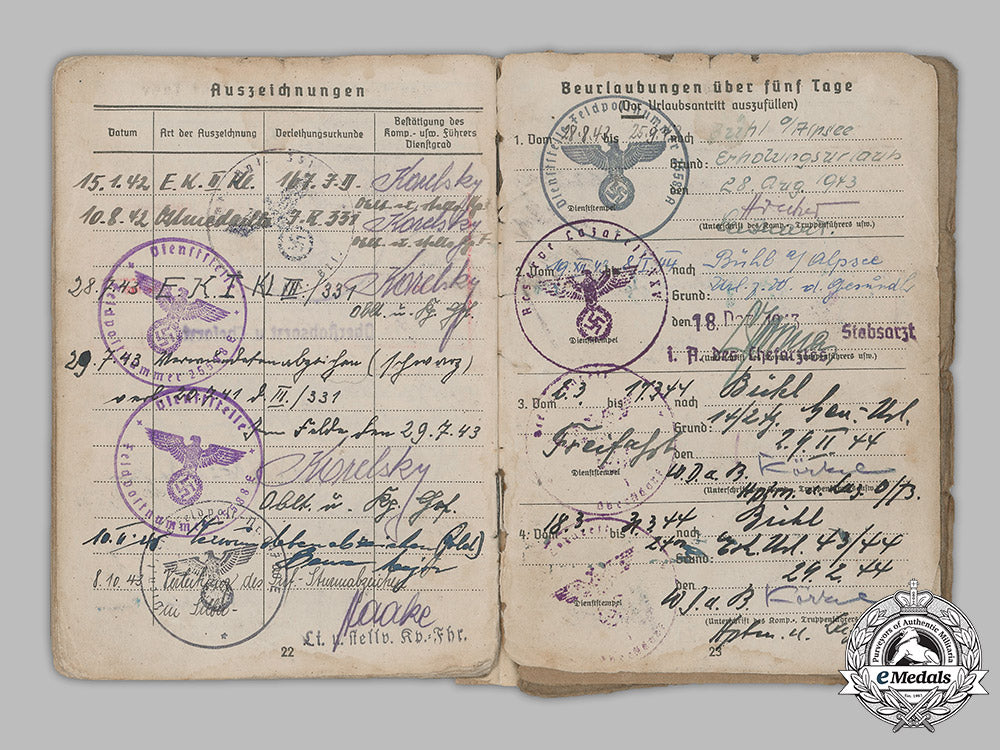 germany,_heer._the_soldbuch_of_oberfeldwebel_helmut_schmid(_ek1,_wound_badge_in_gold)_m19_3094