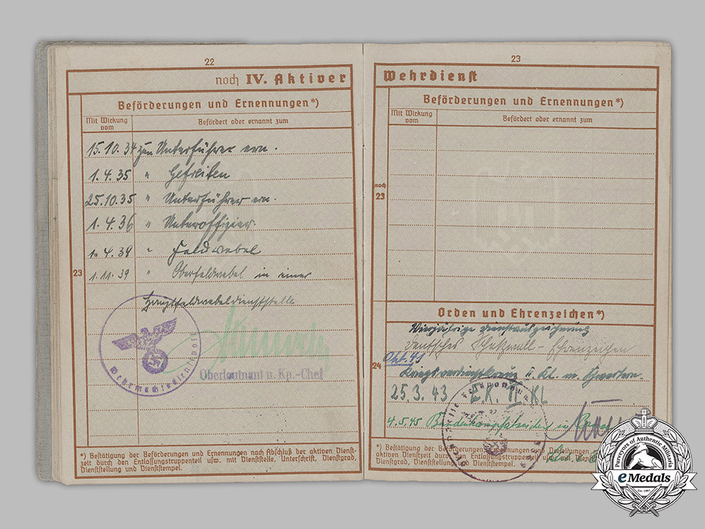 germany,_heer._a_wehrpaß_belonging_to_otto_schöpke,_bandenkampfabzeichen_recipient_m19_3102_1