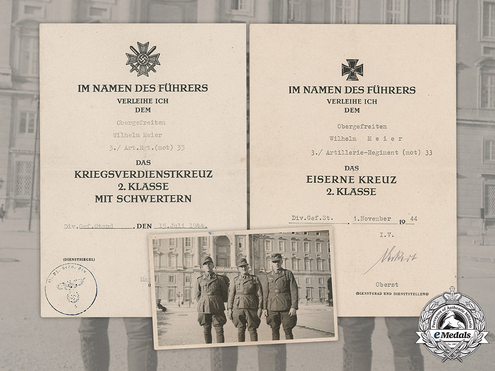 germany,_heer._a_collection_of_documents_to_artillery_obergefreiter_wilhelm_meier_m19_3160