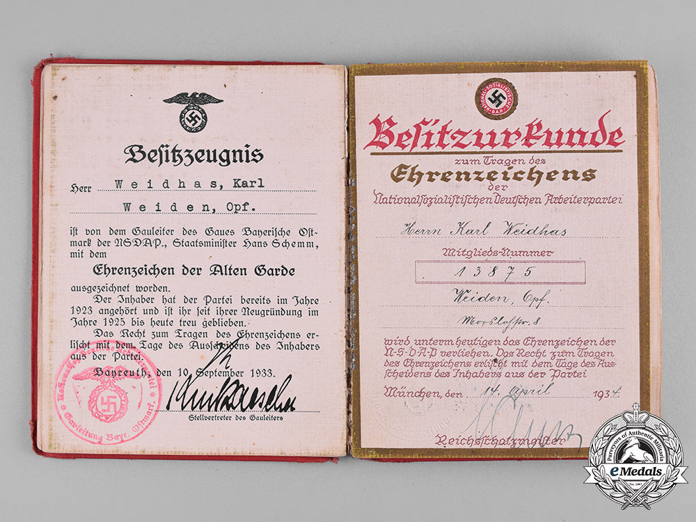 germany,_third_reich._a_group_of_nsdap_awards_and_documents_to_karl_waidhas_m19_3204_1