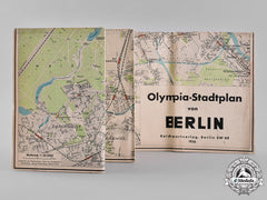 Germany, Third Reich. A 1936 Olympic City Map Of Berlin, By The Reich Sports Publishing House