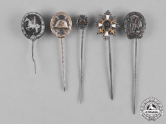 Germany Third Reich. A Lot Of Third Reich Period Stickpins