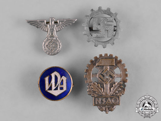 germany,_third_reich._a_lot_of_second_war_period_badges_m19_3497
