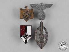 Germany, Third Reich. A Lot Of Second War Period Cap Badges