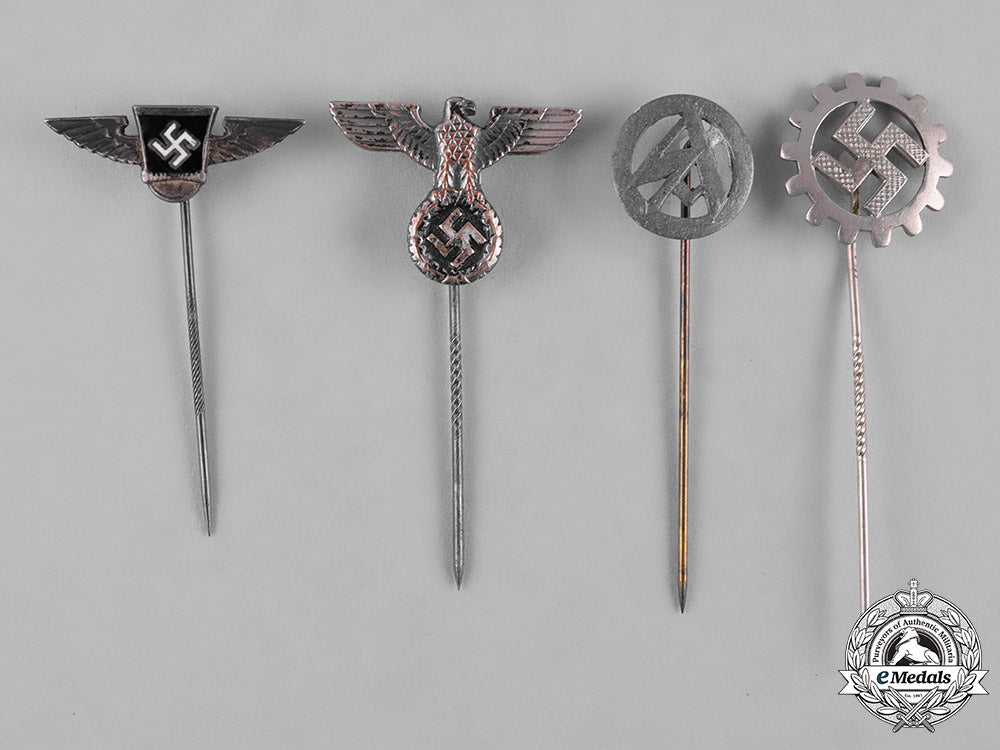 germany,_third_reich._a_lot_of_second_war_period_stickpins_m19_3505