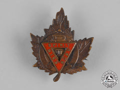 Canada. A Ymca Collar Badge With Spirit Body Mind/Px Design