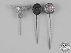 Germany, Third Reich. A Lot Of Third Reich Period Stick Pins