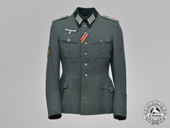Germany, Heer. A Gebirgsjäger Officer’s Service Tunic, To Dr. Alfred Horstkotte, By Armeemarinehaus, C.1943