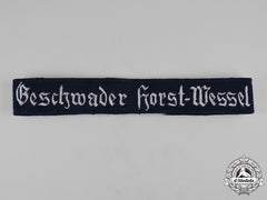 Germany, Luftwaffe. A Geschwader Horst Wessel Cuff Title