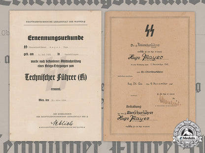 germany,_ss._a_pair_of_documents_to_ss-_oberscharführer_hugo_mayer_m19_4265_1_1