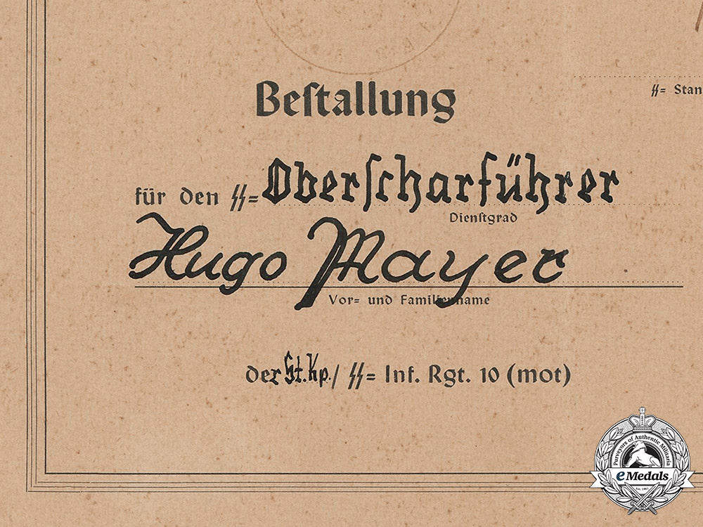 germany,_ss._a_pair_of_documents_to_ss-_oberscharführer_hugo_mayer_m19_4269_1_1