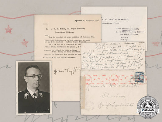 germany,_nsdap._correspondence_of_widow_of_executed_seyß-_inquart,_and_propaganda_photo_m19_4298