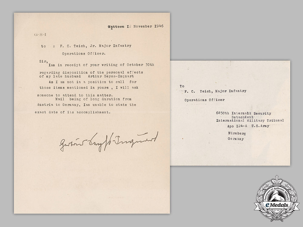 germany,_nsdap._correspondence_of_widow_of_executed_seyß-_inquart,_and_propaganda_photo_m19_4299