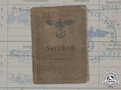 Germany, Heer. A Soldbuch To Obergefreiter Jakob Schmelzer (Ek2, Wia)
