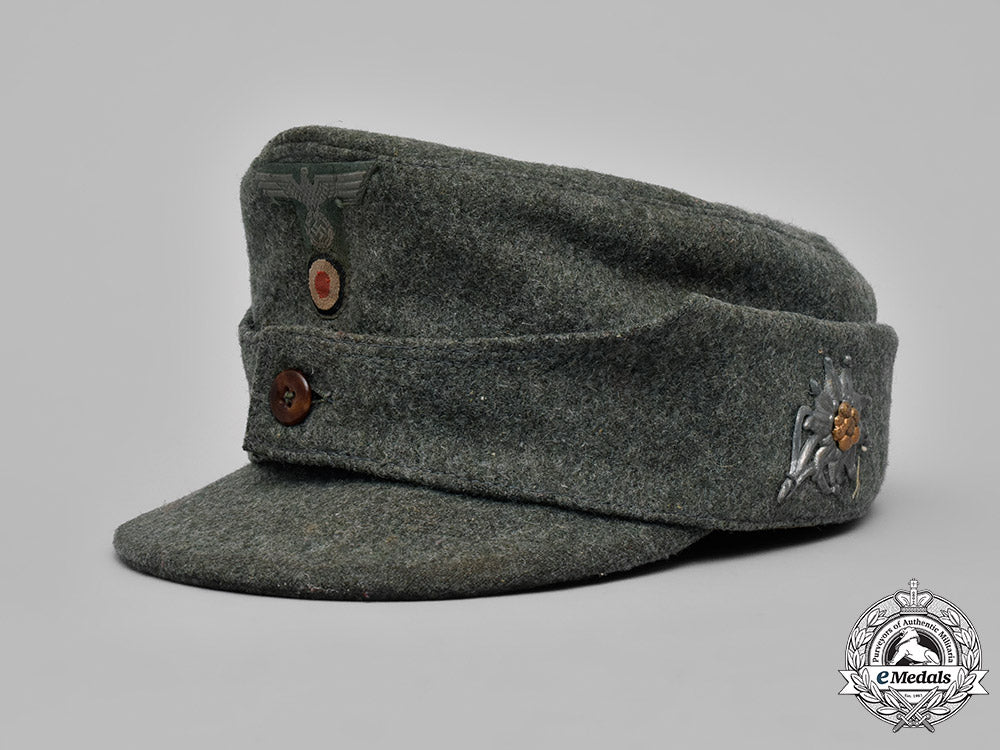 germany,_heer._a_gebirgsjäger_em/_nco’s_m43_field_cap_m19_4585