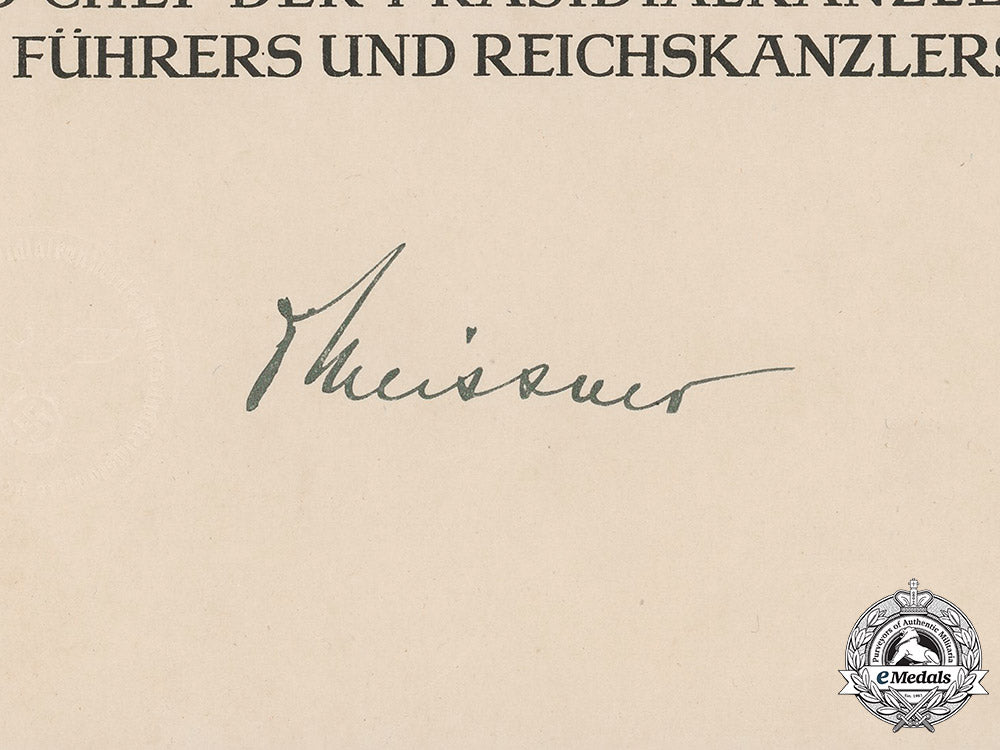 germany,_third_reich._an_air_raid_defence_medal_award_document_to_august_wagener,_c.1943_m19_4733