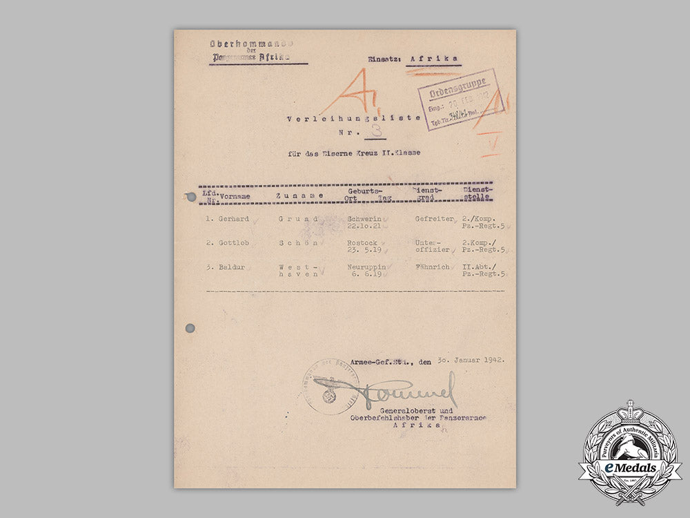 germany,_wehrmacht._a1942_iron_cross_ii_class_nomination_list_signed_by_field_marshal_erwin_rommel_m19_4749