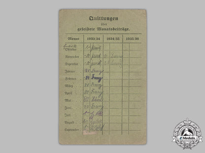 germany,_sa._a_preliminary_member_id_card_of_local_unit,1933_m19_4782