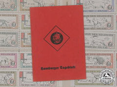 Germany, Nsdap. A Subscription Fee Booklet For Nsdap Newspaper “Hamburger Tageblatt”, 1939-1943