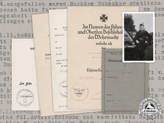 Germany, Heer. A Document Collection To “Puma” Driver Feldwebel Rudolf Schmuker (Ek1)