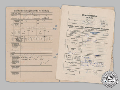 germany,_heer._a_wehrpaß_and_health_book_to_gefreiter_josef_schmid_m19_5007