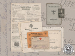 Germany, Waffen-Ss. A Document Collection To Medical Orderly Ss-Unterscharführer Heinz Pawelski, “Hohenstaufen” Division