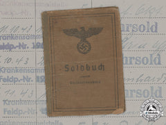 Germany, Heer. A Soldbuch To Jäger-Ersatz-Bataillon 49, Siege Of Leningrad