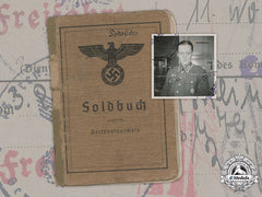 Germany, Heer. A Soldbuch To Oberleutnant Horst Schröder, 93Rd Infantry Division