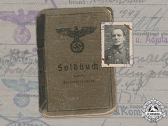 Germany, Heer. A Soldbuch To Obergefreiten Karl Böhmer, 263Rd Infantry Division