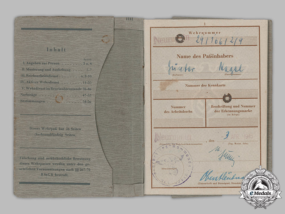 germany,_hj._a_wehrpaß_and_documents_to16_year_old_günter_nagel,_april1945_m19_5974