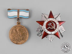 Russia, Soviet Union. Two Awards & Decorations