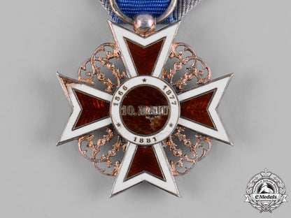 romania,_kingdom._an_order_of_the_crown_of_romania,_v_class_knight,_civil_division,_c,1910_m19_6425