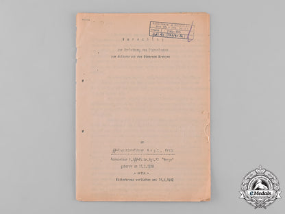 germany,_waffen-_ss._the_official_recommendation_for_the_oak_leaves_to_ss-_hauptsturmführer_fritz_vogt,_regiment23"_norge".1945_m19_6660_1_1