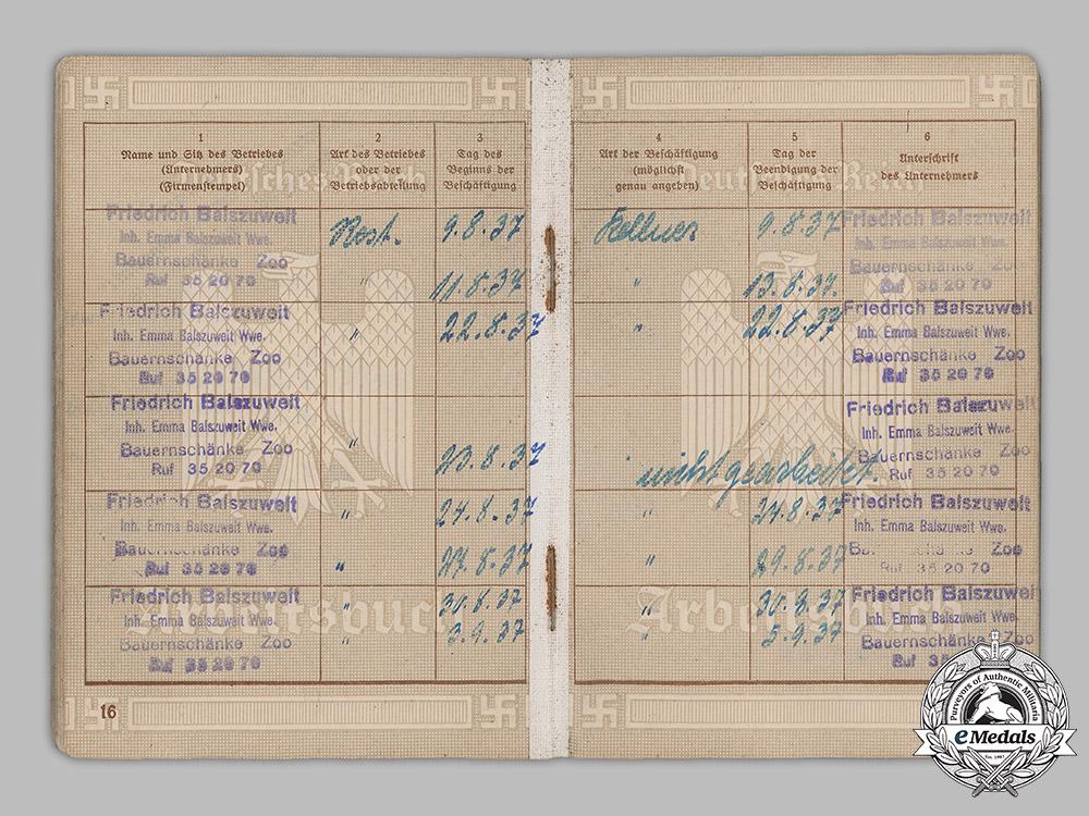 germany,_weimar._a_pair_of_german_labour_books_m19_6783_1