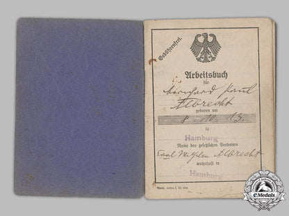 germany,_weimar._a_pair_of_german_labour_books_m19_6789_1