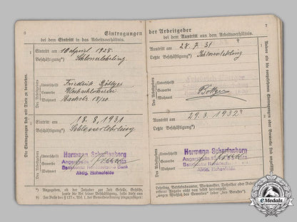 germany,_weimar._a_pair_of_german_labour_books_m19_6791_1