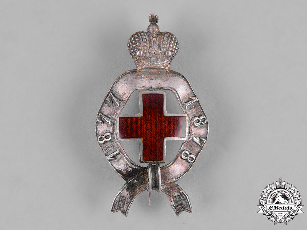 russia,_imperial._a_red_cross_badge_for_the_russo-_turkish_war_of1877-1878_by_i._khlebnikov_m19_6929