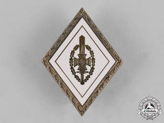 Germany, Nskov. A National Socialist War Victim’s Care (Nskov) Gold Honour Badge With Oak Leaves