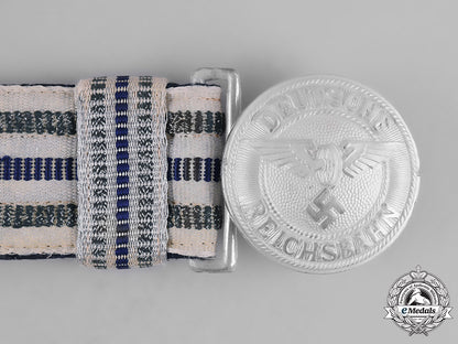 germany,_reichsbahn._a_railway_police_leader’s_brocade_dress_belt_and_buckle,_by_assmann_m19_7088_1_1_1