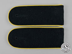 Germany, Ss. A Set Of Waffen-Ss Mann Signals Shoulder Straps