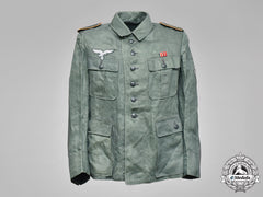 Germany, Luftwaffe. An Aviator/Parachute Troops Combat Field Blouse
