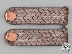Germany, Imperial. A Set Of Infantry Leutnant Shoulder Boards