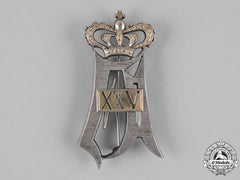Saxony, Kingdom. A Military Long Service Badge For 25 Years